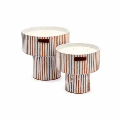 Bougies - Zébré terra - CÔTÉ BOUGIE MARRAKECH