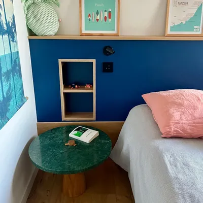 Tables basses - Table basse plateau en pierre naturelle - Ikone - Diamètre 60cm - C'EST BIEN FAIT