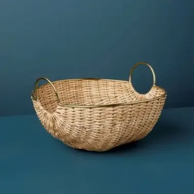 Decorative objects - Rowan trays and baskets - BE HOME