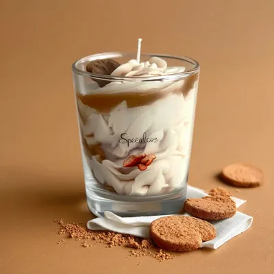 Gifts - Speculoos scented candle - 200ml - MURI CREATIONS