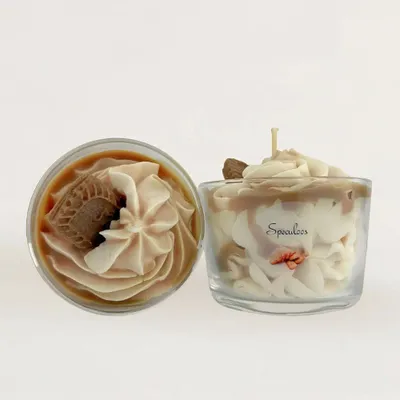 Cadeaux - Bougie parfumée Spéculos - 150 ml - MURI CREATIONS