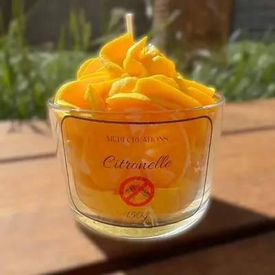 Cadeaux - Bougie parfumée Citronnelle - 150ml - MURI CREATIONS