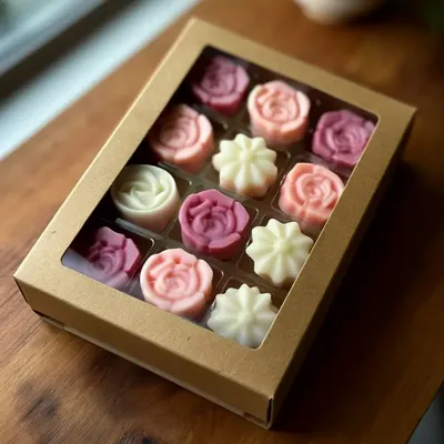 Cadeaux - Lot de Fondants par 12 - Parfums aux choix - MURI CREATIONS