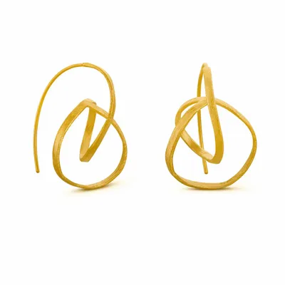 Bijoux - BOUCLES D'OREILLES DORÉES EMBOLIC MOYENNES - JOIDART