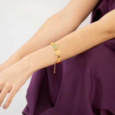 Bijoux - BRACELET DORÉ COLLAGE - JOIDART