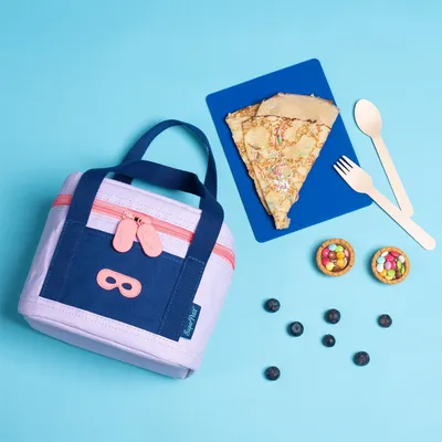 Repas pour enfant - SAC REPAS ISOTHERME ECO RESPONSABLE – LILAS - SUPERPETIT