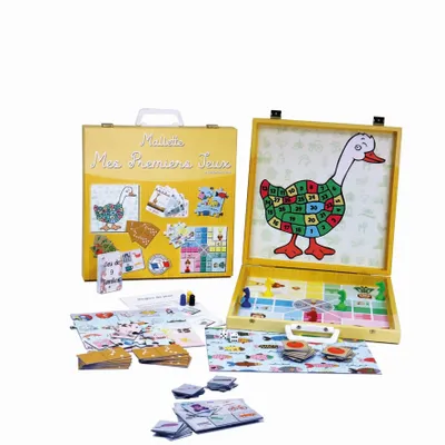 Jeux enfants - Mallette mes premiers jeux - FERRIOT CRIC