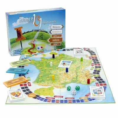 Jeux enfants - La France et ses 101 départements - FERRIOT CRIC