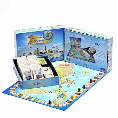 Jeux enfants - Le monde en 100 pays - FERRIOT CRIC