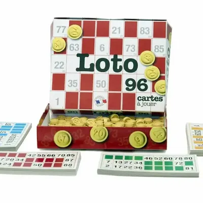 Jeux enfants - Coffret Loto 96 cartes - FERRIOT CRIC