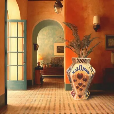 Vases - Grand vase de sol décoratif "Love / Кохання" - GALERIE SANA MOREAU