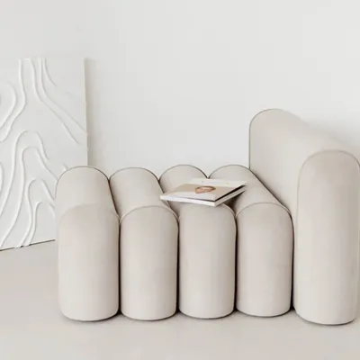 Sofas - Sofa PUFFA M3 - GALERIE SANA MOREAU