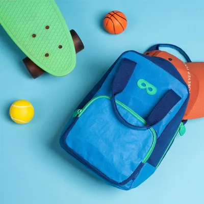 Sacs et cartables - SAC À DOS ENFANT ECO-RESPONSABLE – BLEU MARINE - SUPERPETIT