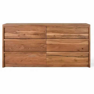 Buffets - Buffet en bois d'acacia teinte naturelle - GINER Y COLOMER