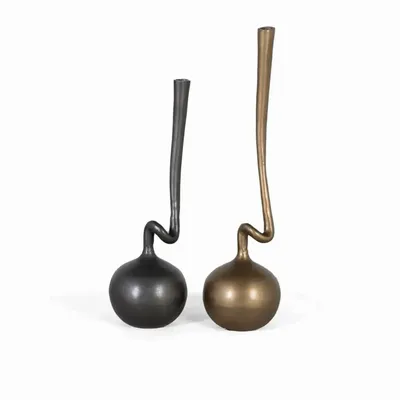 Vases - Lot de 2 vases en aluminium - GINER Y COLOMER