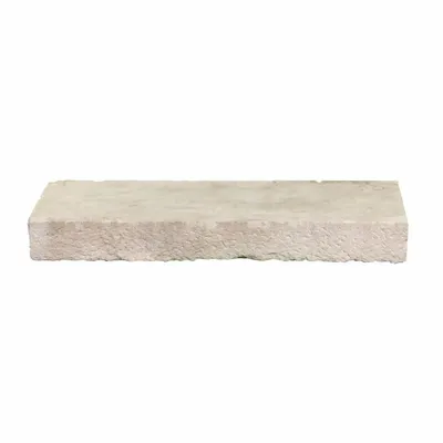 Cheminées - Dalle en pierre calcaire blanc cassé – Sobriété minérale Wabi-Sabi - MAISON LEON VAN DEN BOGAERT ANTIQUE FIREPLACES AND RECLAIMED DECORATIVE ELEMENTS
