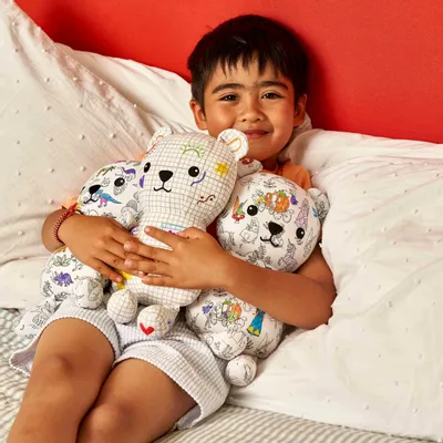 Soft toy - Artie Bear™: colour your own bear - EATSLEEPDOODLE