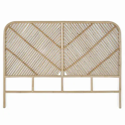 Beds - Rattan headboard 165 cm natural elegance - GINER Y COLOMER