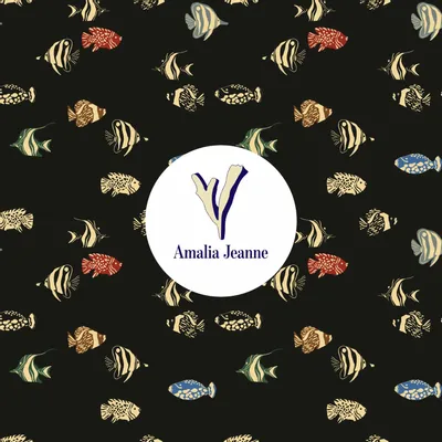 Design textile et surface - Pattern Amalia Jeanne - AMALIA JEANNE