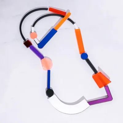 Bijoux - Fiction Necklace – Sculptural, Bold, and Contemporary - PAMELA COROMOTO