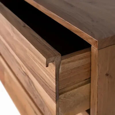 Buffets - Buffet en bois d'acacia teinte naturelle - GINER Y COLOMER