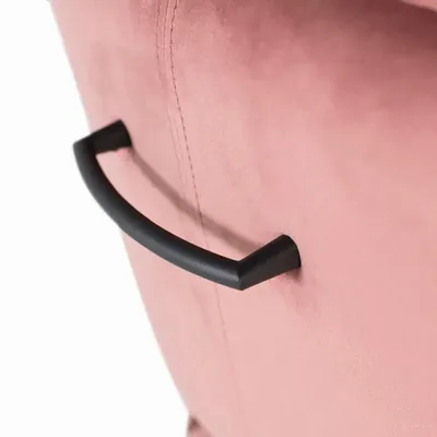 Chaises - Lot de 2 chaises en velours marron et métal - GINER Y COLOMER