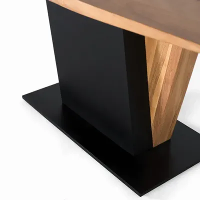 Tables Salle à Manger - Table à manger en bois d'acacia et métal - GINER Y COLOMER