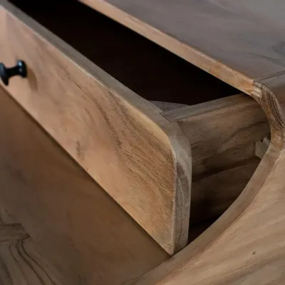 Bureaux - Bureau en bois d'acacia et métal - GINER Y COLOMER