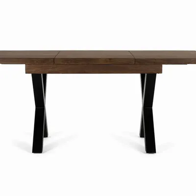 Dining Tables - Extendable dining table in mango wood and metal legs - GINER Y COLOMER