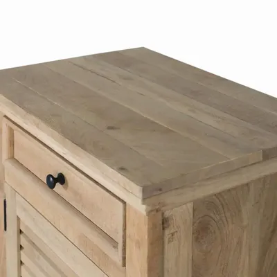 Night tables - Solid mango wood bedside table - GINER Y COLOMER