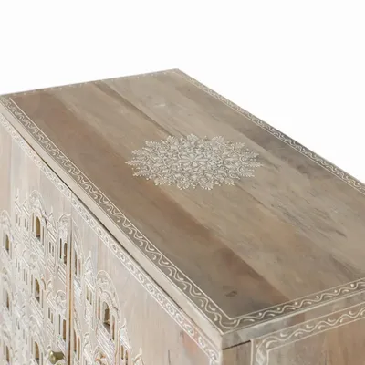 Buffets - Buffet sculpté à la main en bois de manguier - GINER Y COLOMER