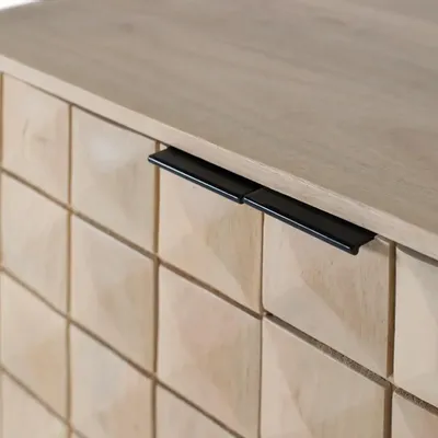 Buffets - Buffet artisanal en bois de manguier avec veinage naturel - GINER Y COLOMER