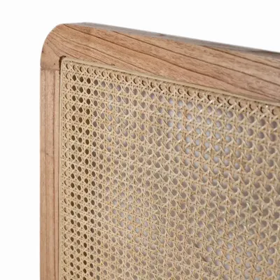 Lits - Tête de lit rotin 165 cm charme naturel - GINER Y COLOMER