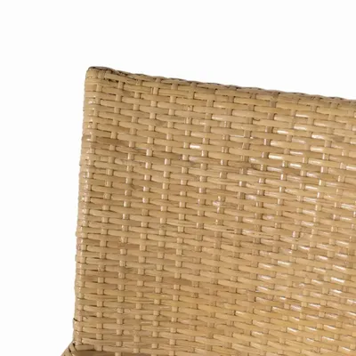 Chaises - Lot de 2 chaises en rotin et structure en bambou - GINER Y COLOMER