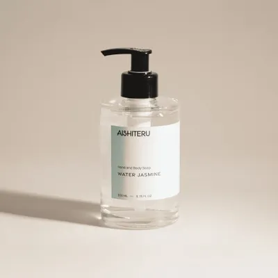 Beauty products - HAND AND BODY SOAP 200 ML — WATER JASMINE - AISHITERU