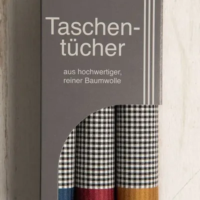 Homewear - "STUCO" men's handkerchiefs - HANDKERCHIEFS « ZOETE »