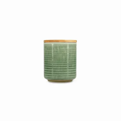 Bowls - Canister 12,5xH15,5cm green Cameo - SALT&PEPPER