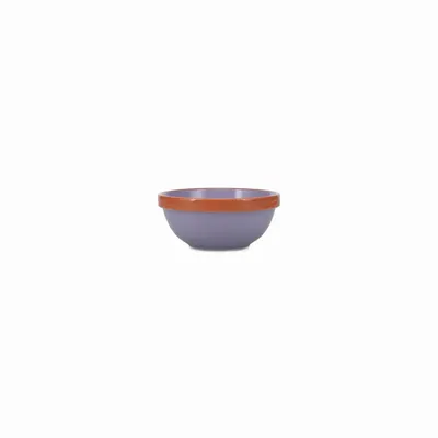 Bowls - Bowl 15,5xH6,5cm purple/orange Duo - ONA