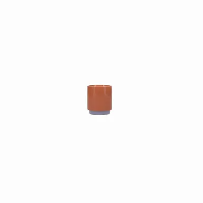Mugs - Mocha cup 13cl purple/orange Duo - ONA