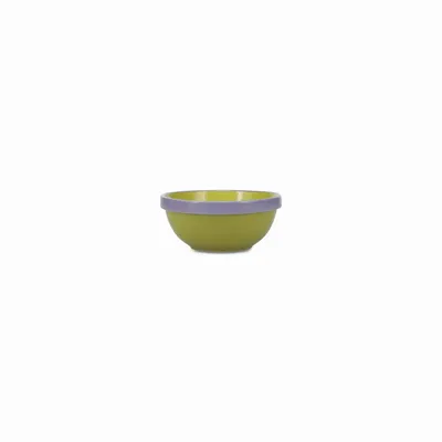 Bowls - Bowl 15,5xH6,5cm green/purple Duo - ONA