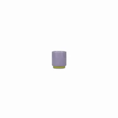 Mugs - Mocha cup 13cl green/purple Duo - ONA