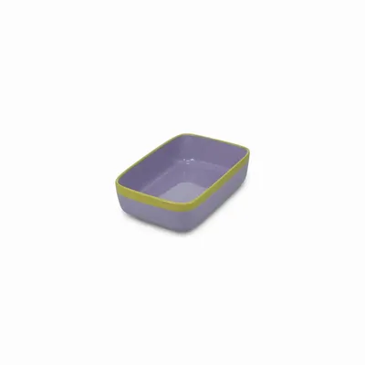 Stew pots - Baking dish 22,5x15xH6cm purple/green Duo - ONA