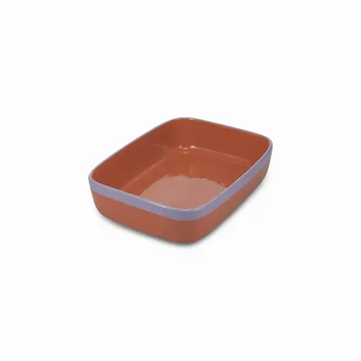 Stew pots - Baking dish 29,5x22,5xH7cm orange/purple Duo - ONA