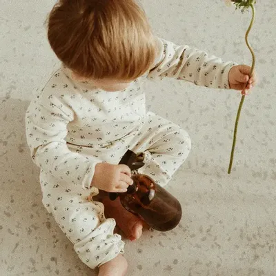 Vêtements enfants - PYJAMA ARMOISE Hors Saison Blue Surf - POUDRE ORGANIC