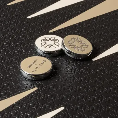 Objets design - Plateau Backgammon de Giobagnara - ELIE SAAB MAISON