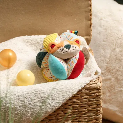 Toys - Grasping Ball – Fabric – 18 cm - LUDI