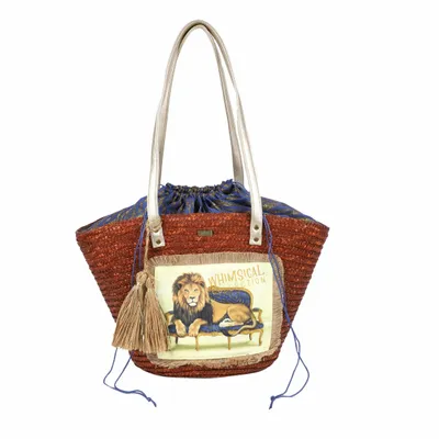 Paniers - Panier en paille - WHIMSICAL COLLECTION