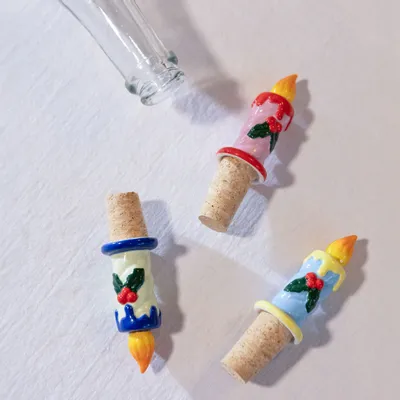 Accessoires pour le vin - Bougie avec bouchon de bouteille - &KLEVERING
