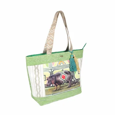 Sacs et cabas - Sac Cabas en Papier et Synthétique - WHIMSICAL COLLECTION