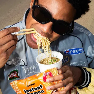 Socks - Eat My Socks Instant Ramen, Chicken - THE WOW EFFECT COMPANY